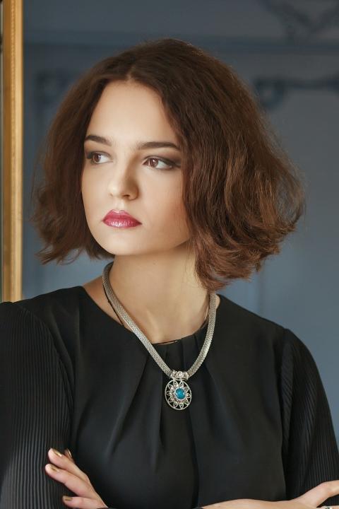 Karina sucht einen Partner über die Partnervermittlung Ukraine Foto von Karina, einer Frau aus der Ukraine auf Partnersuche